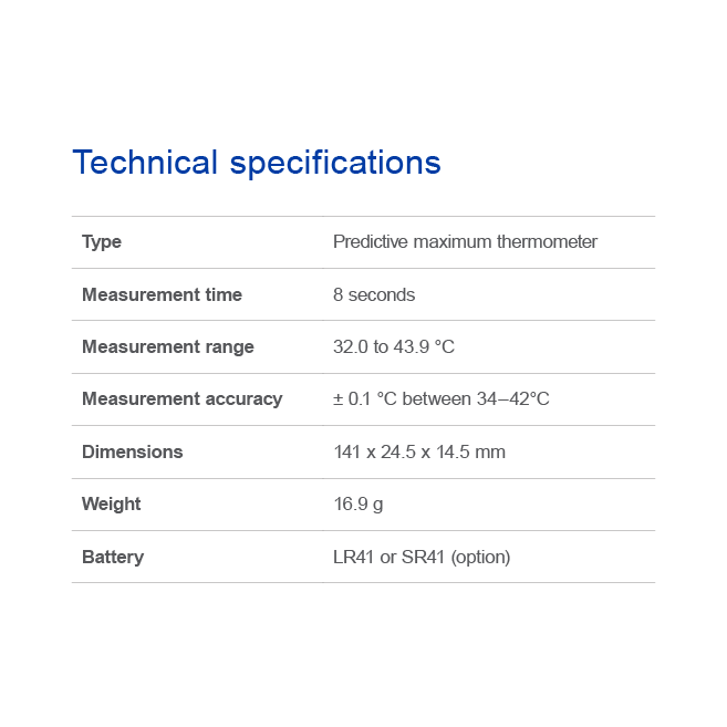 Microlife Digital Thermometer MT808