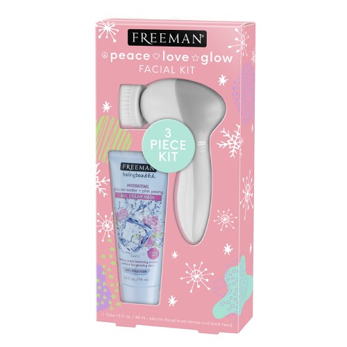 Freeman Beauty Peace, Love, Glow Facial Kit - 3 Piece Kit