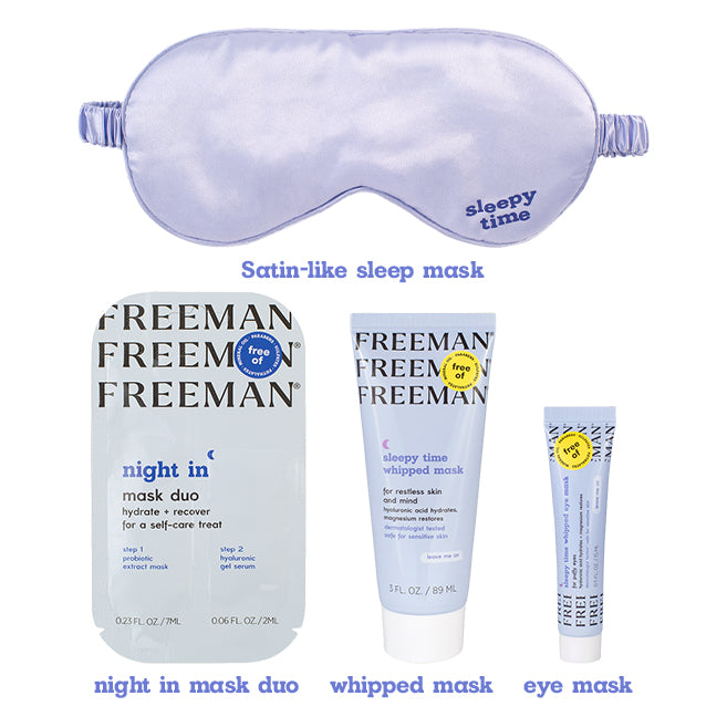 Freeman Beauty Sleepy Time 4 Piece Mask Kit