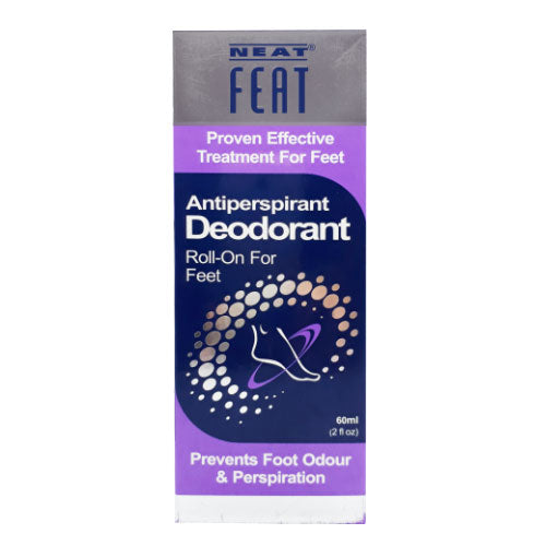 Neat Feat Antiperspirant Deodorant Roll-On for Feet 60ml