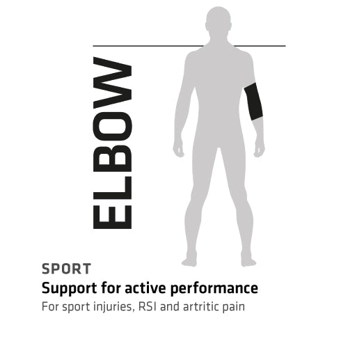 Thermoskin Sport Tennis Elbow Adjustable with Tendon Pad G7 Trioxon Flex Lining (1 Unit)
