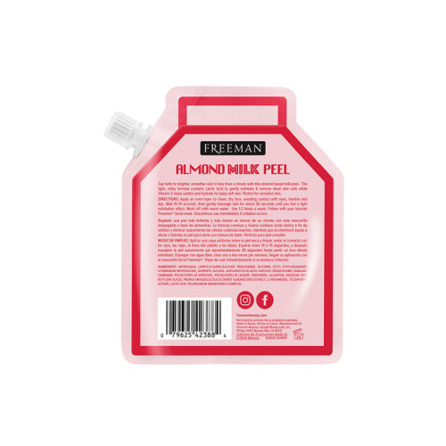 Freeman Beauty Gentle Exfoliating Lactic Acid + Vitamin E Almond Milk Peel
