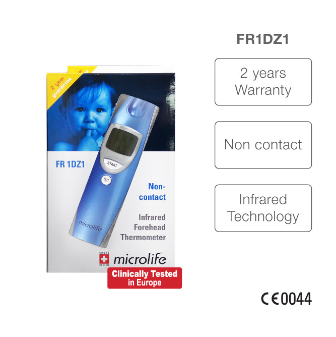 Microlife Infrared Forehead Thermometer FR1DZ1