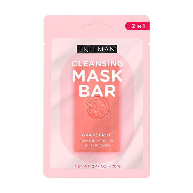 Freeman Beauty Cleansing Mask Bar Makeup Removing Grapefruit 70g