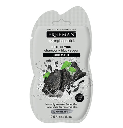 Freeman Beauty Charcoal & Black Sugar Mud Mask 15ml