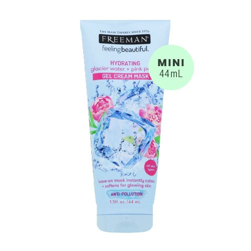 (Mini Tube) Freeman Beauty Glacier Water + Pink Peony Gel Cream Mask 44ml