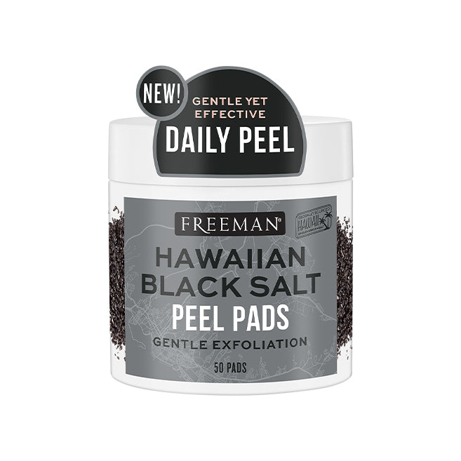 Freeman Beauty Hawaiian Black Salt Peel Pads