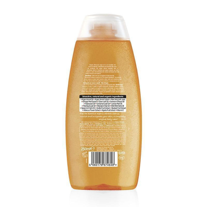 dr. Organic Moroccan Argan Oil Body Wash 250ml