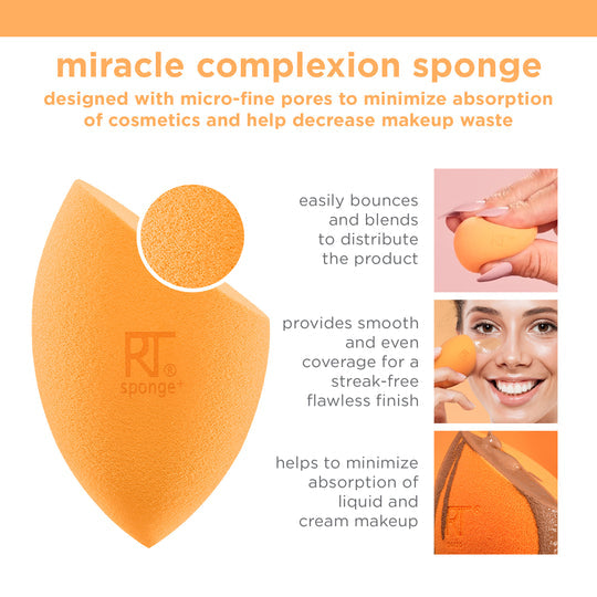 Real Techniques Miracle Complexion Sponge + Travel Case