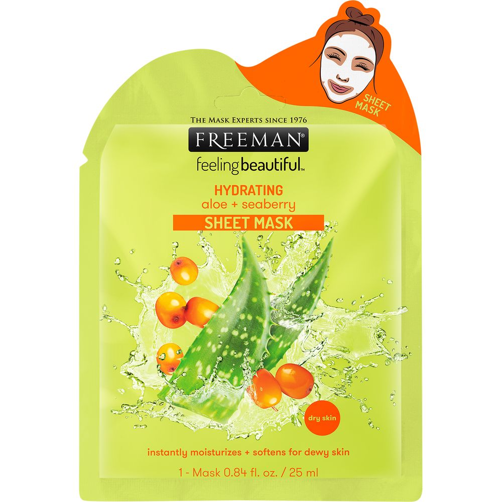 Freeman Beauty Hydrating Aloe + Seaberry Sheet Mask