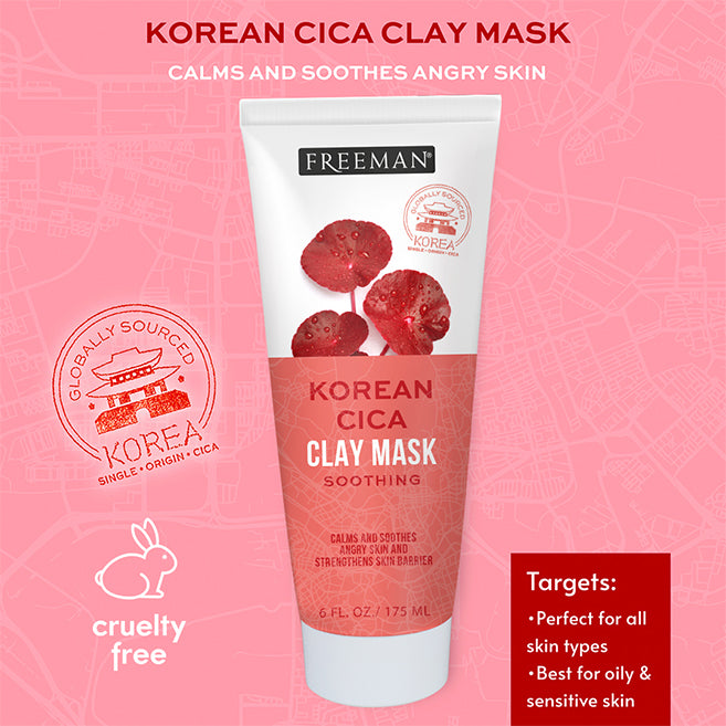 Freeman Beauty Soothing Korean Cica Clay Mask 175ml