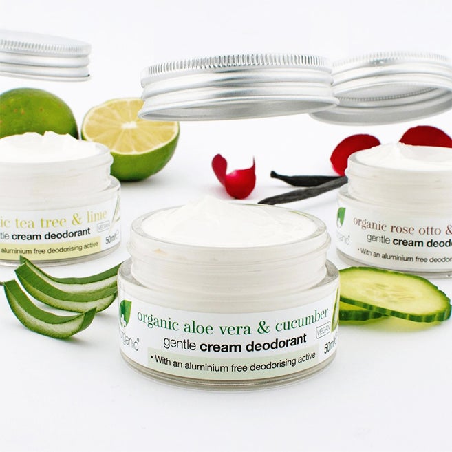 dr. Organic Rose & Vanilla Cream Deodorant 50ml