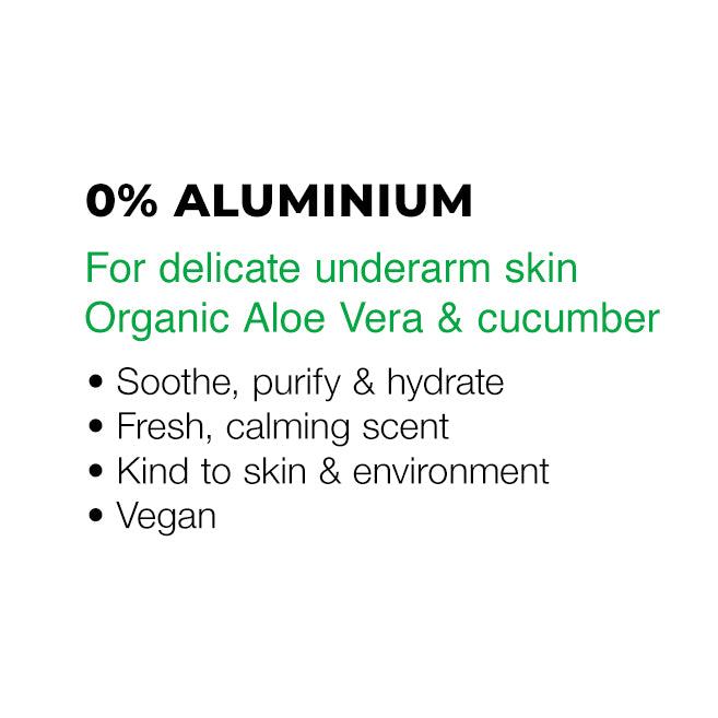 dr. Organic Aloe Vera & Cucumber Cream Deodorant 50ml