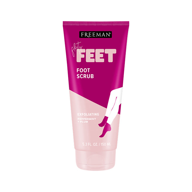Freeman Flirty Feet Exfoliating Foot Scrub Peppermint & Plum 150ml