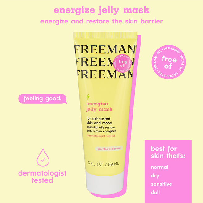 Freeman Beauty Energize Jelly Mask/Cleanser 89ml
