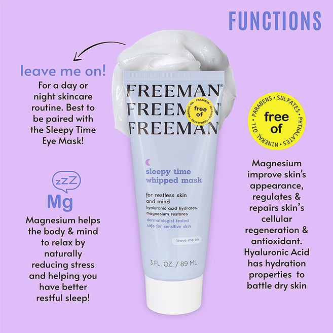 Freeman Beauty Sleepy Time Whipped Overnight Mask 89ml