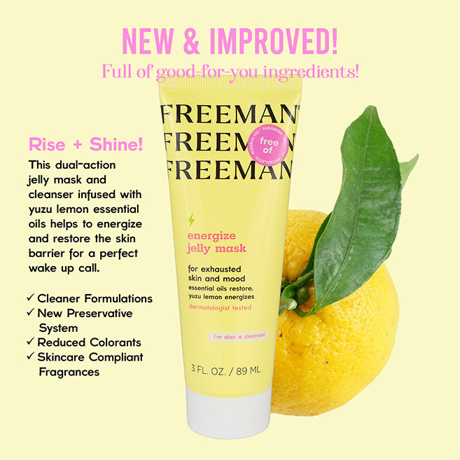 Freeman Beauty Energize Jelly Mask/Cleanser 89ml
