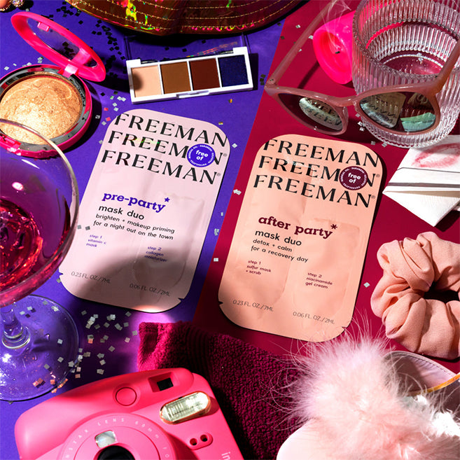 Freeman Beauty After Party Detox + Calm Mask Duo