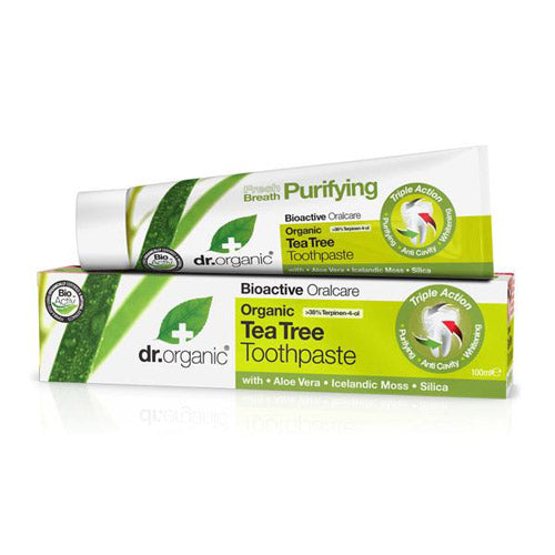 dr. Organic Organic Tea Tree Toothpaste 100ml